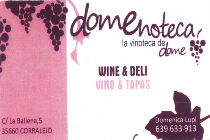 Restaurantes Corralejo: Tapas &amp; Vino - Domenoteca - Fuerteventura.