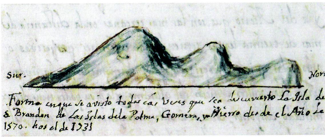 Isla de San Borond n por Pedro Agust n del Castillo y Vergara 1731